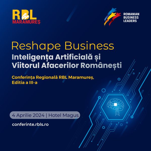 RBL Maramureș: Bilet de acces la Conferința regională din 4 aprilie 2025